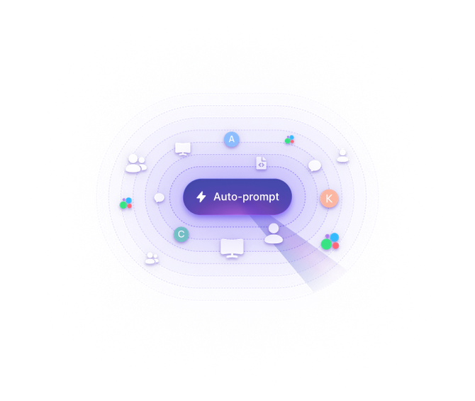 Graphic emphasis: AI automatic prompt generation